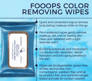 Foops Cosmetic Color Removing Wipes